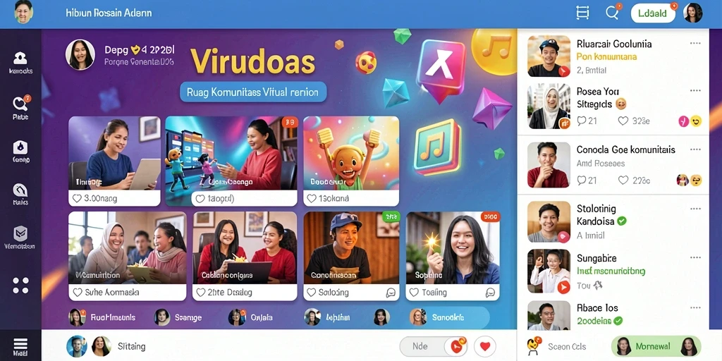 Screenshot menunjukkan tampilan permainan yang menarik.