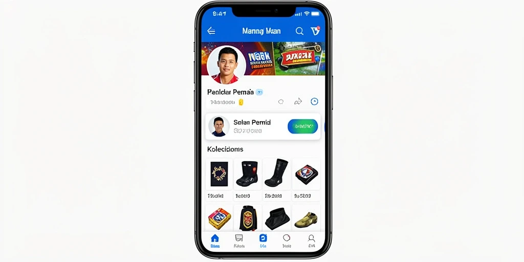 Tampilan antarmuka aplikasi yang modern dan mudah digunakan.
