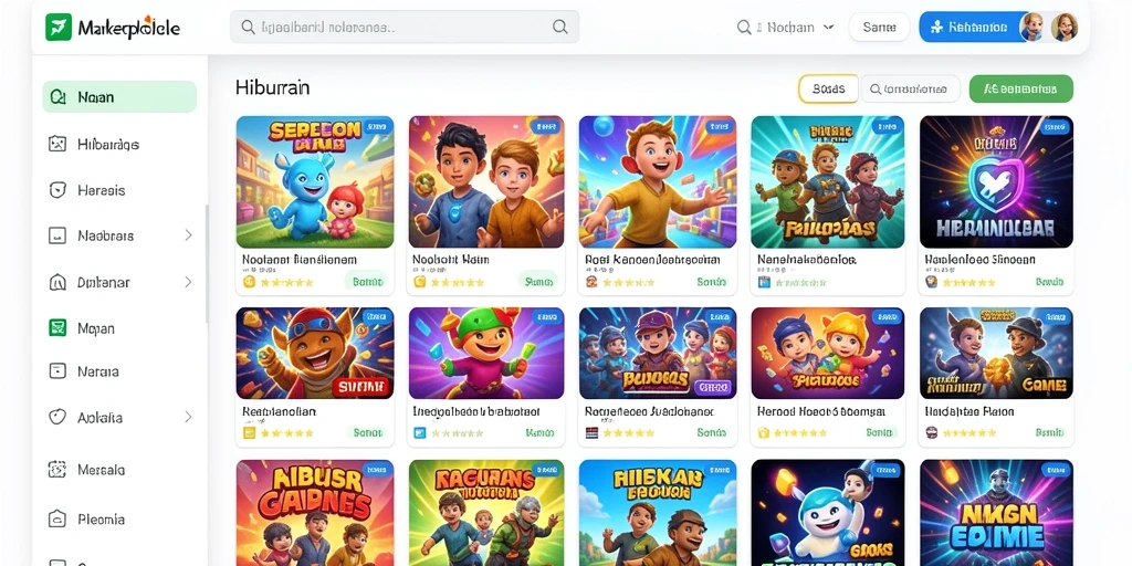 Tampilan antarmuka pengguna yang menarik dan ramah.