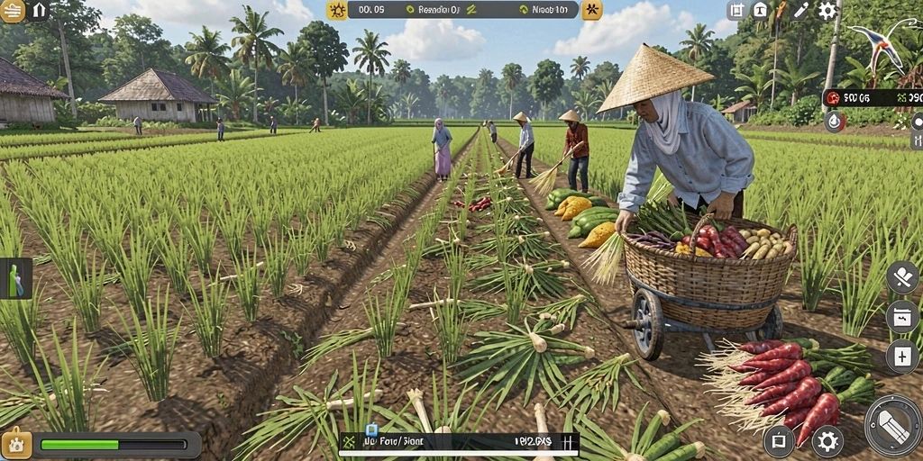 Tampilan antarmuka yang intuitif dan menarik.