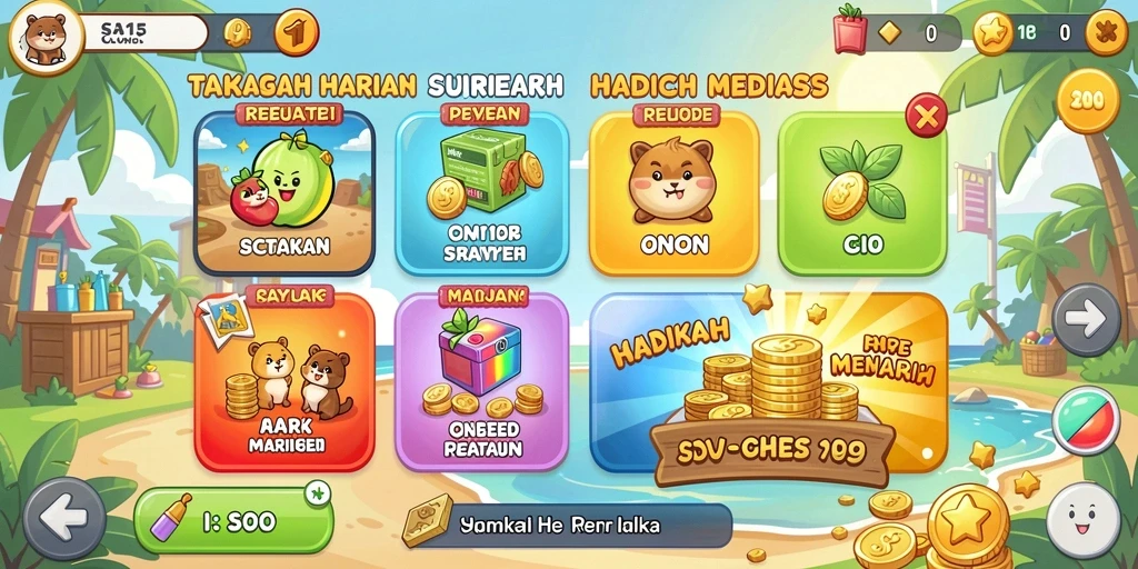 Tampilan interface pengguna yang menarik dan intuitif.