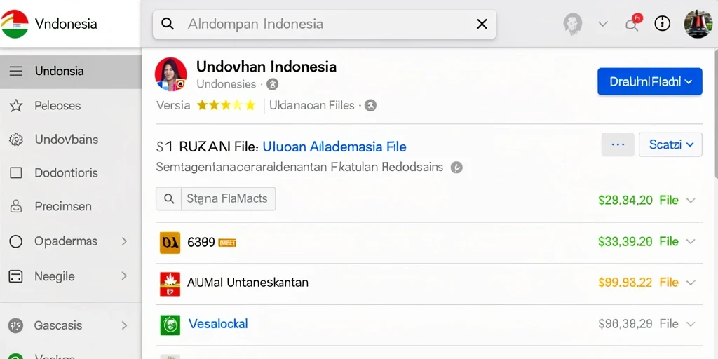 Tampilan antarmuka pengguna yang menarik dan responsif.