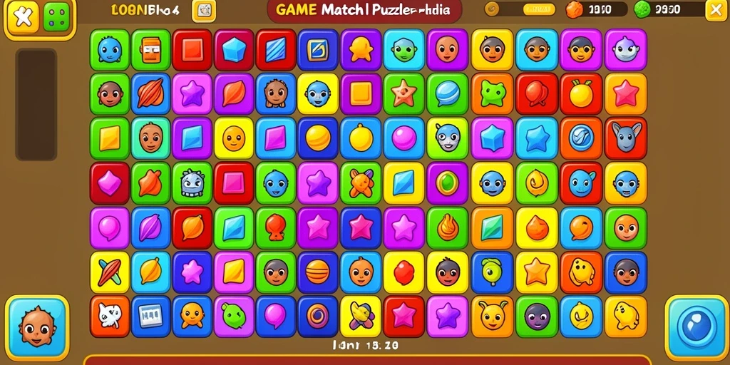 Tampilan antarmuka utama permainan BINGO4D.