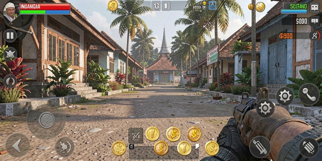 Screenshot menampilkan tampilan utama aplikasi DRAJA777.