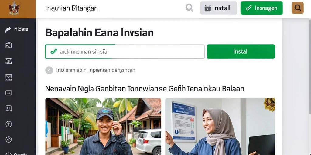 Tampilan antarmuka yang intuitif dan mudah dipahami.