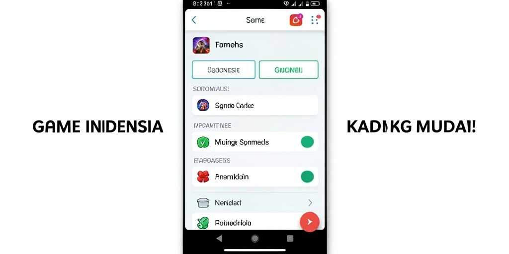 Tampilan awal yang menawan dan menarik perhatian.