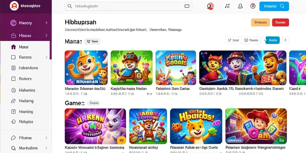 Tampilan antarmuka MAKTOTO yang menarik dan intuitif.