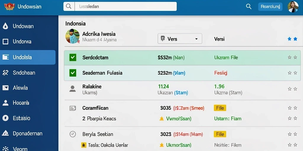 Tampilan utama aplikasi QQSTAR yang menarik.