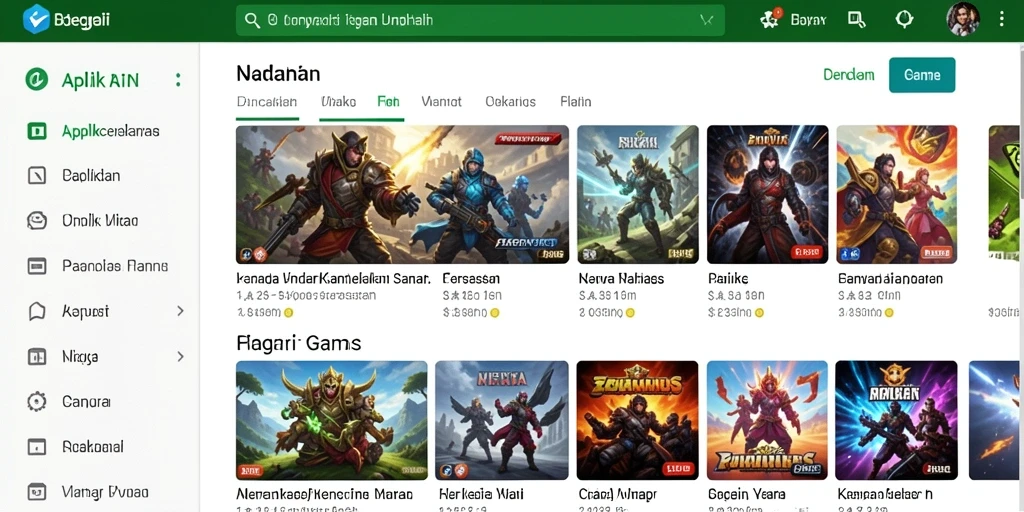 Tampilan grafis permainan yang menarik.