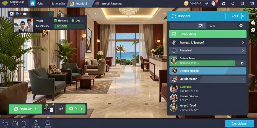 Gameplay seru di RPVIP6 dengan grafik menakjubkan.