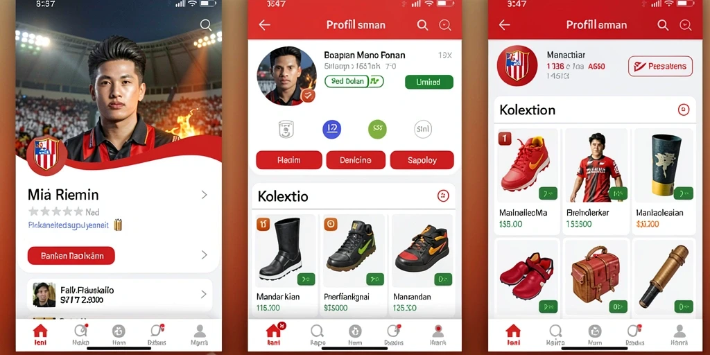 Tampilan utama aplikasi dengan grafik menawan.